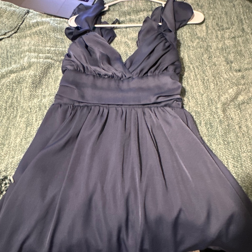 navy blue celleci romper